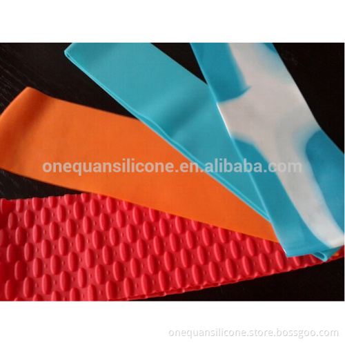 stylish bang wrangler band to keep hair silicone materail hair bang swimming band rubber bang for hair